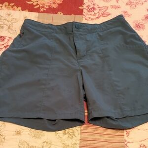 Patagonia Women's Teal Cargo Shorts